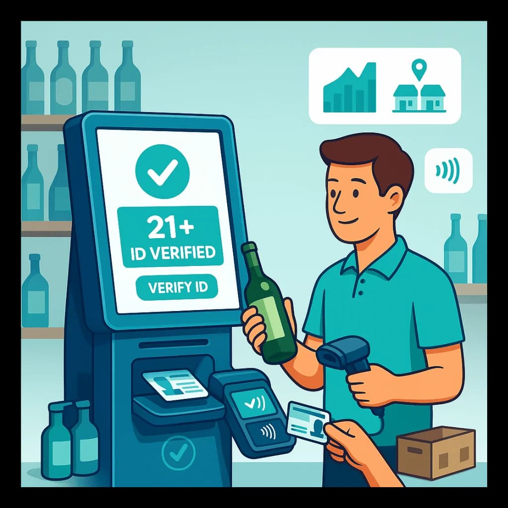 The Partnr liquor-store POS with ID verification