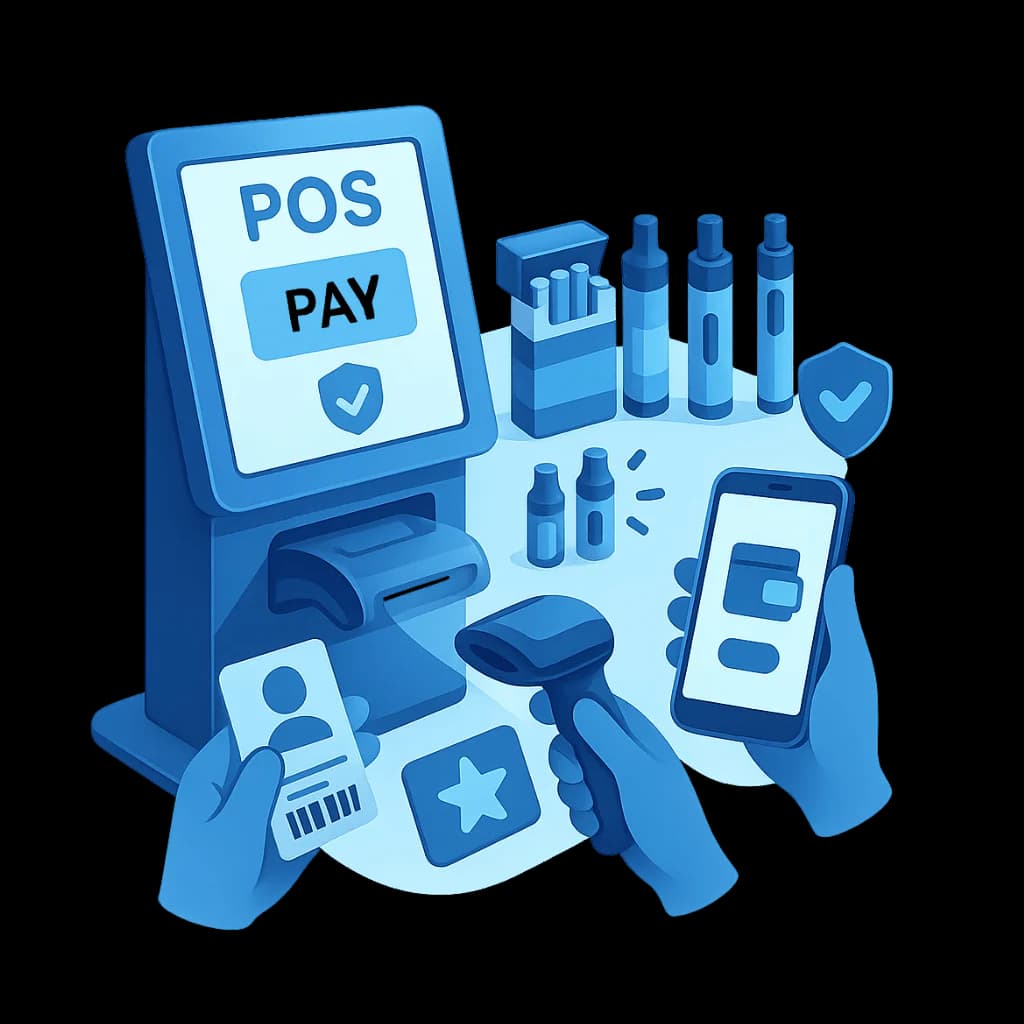 The Partnr smoke-and-vape POS configuration
